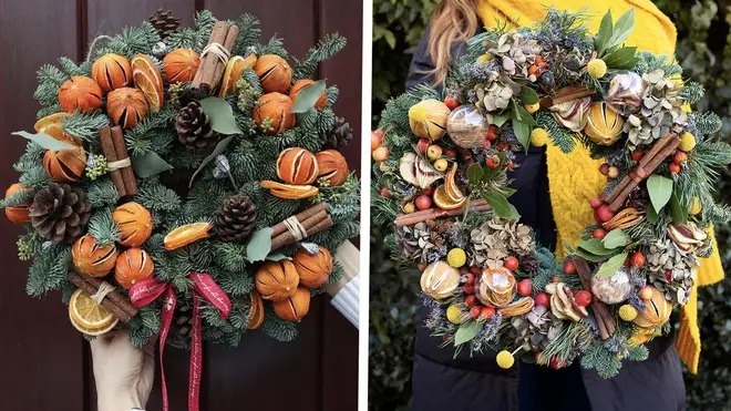 Is there anything more Christmassy than a beautiful wreath?