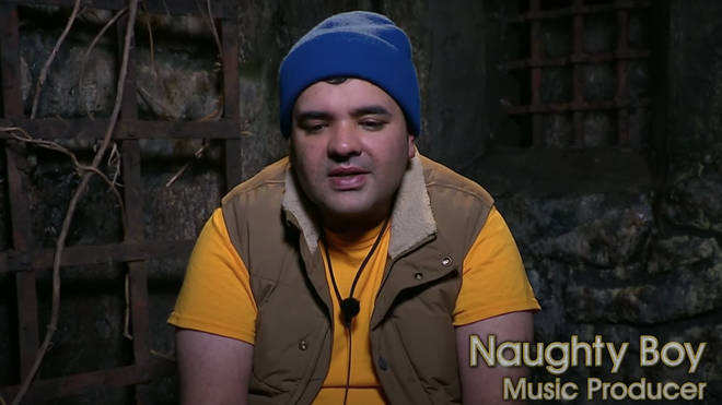 Naughty Boy told his campmates: 'I can't continue something that my heart is not in anymore'