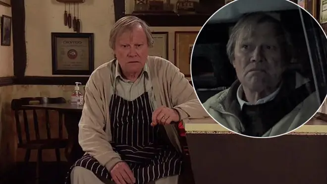 Roy Cropper left Coronation Street last night