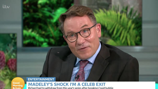 Good Morning Britain's Richard Arnold questioned whether Richard Madeley would 'forfeit his fee'