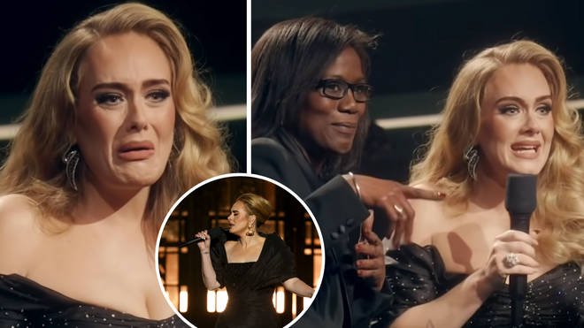 Adele was reunited with her English teacher during An Audience With Adele