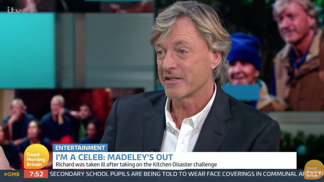 Former I'm A Celebrity contestant Richard Madeley said he thinks the move will 'play havoc with their psychology'