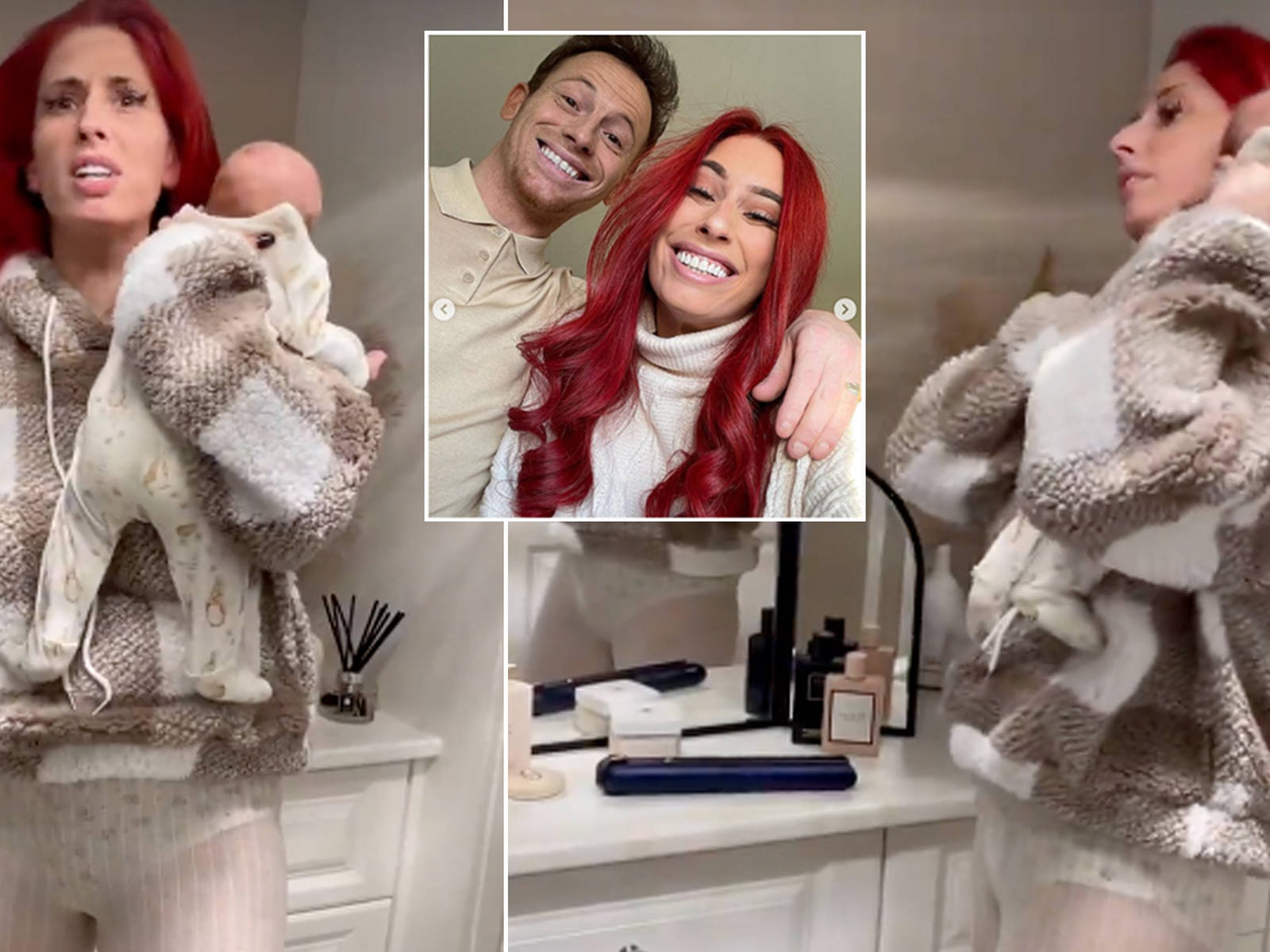 Stacey Solomon fuming at Joe Swash after he fails to tell her about  wardrobe malfunction - Heart