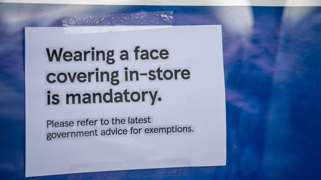 Wearing a face mask is now compulsory in all supermarkets