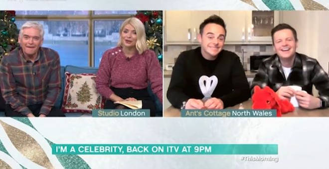 Ant and Dec appeared on This Morning