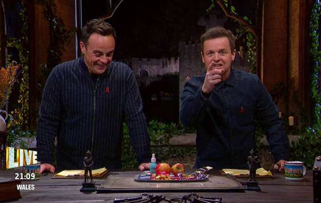 Ant and Dec revealed exactly which items the campmates attempted to smuggle back into the castle