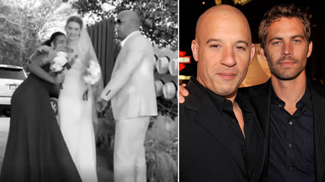 Vin Diesel’s daughter was maid of honour at the wedding of Paul Walker's daughter Meadow 