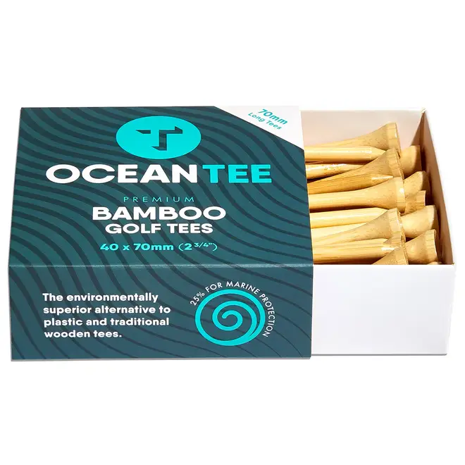 Bamboo golf tees