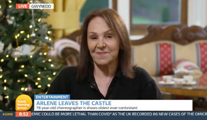 Arlene Phillips told Good Morning Britain she dyed her hair while in isolation