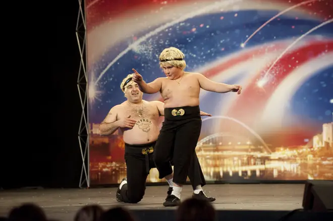 Stavros Flatley competed on BGT in 2009
