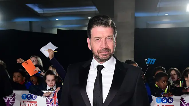 Nick Knowles on the red carpet