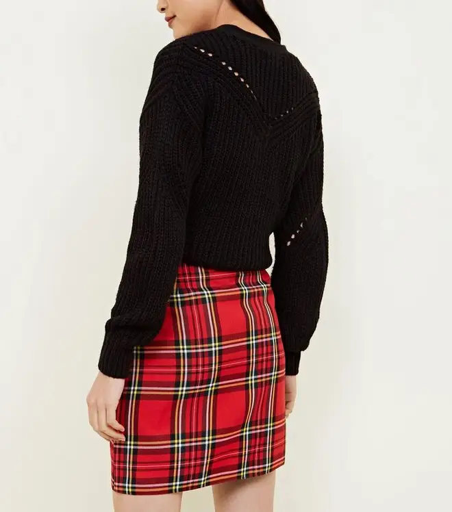 A perk of not being a princess? You can show a bit of leg with this mini tartan number from New Look
