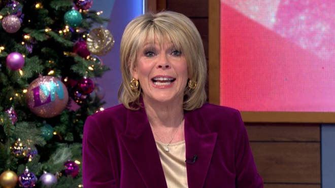 Ruth Langsford appeared to hint that there is still some bad blood between herself and Phillip Schofield
