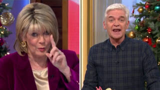 Ruth Langsford hints at ongoing feud with Phillip Schofield