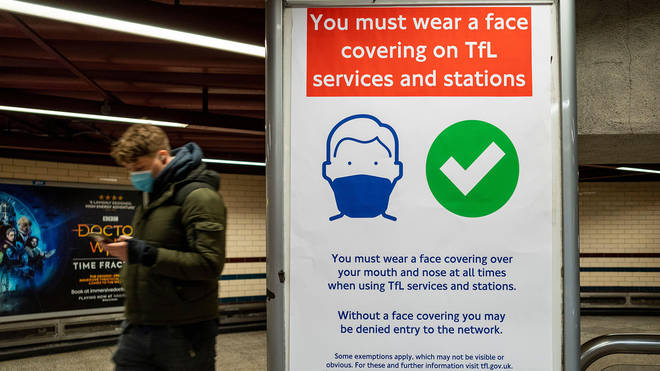 Covid cases increasing in the UK has meant face masks are now mandatory in shops and on public transport again [Alamy]