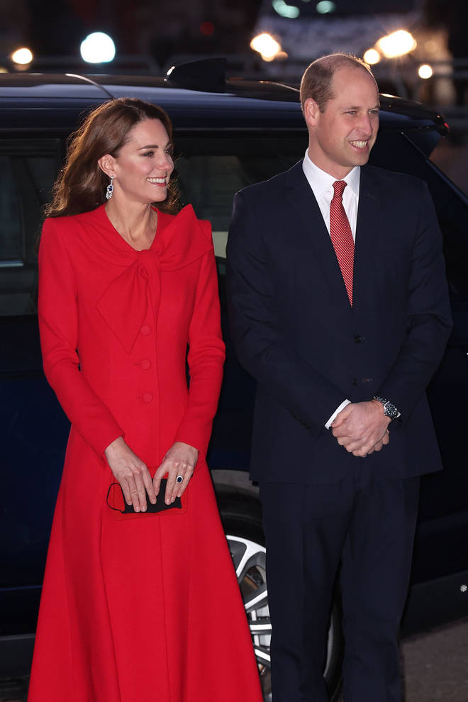 Kate and William matched their outfits for the Christmas carol service, airing on ITV on Christmas Eve