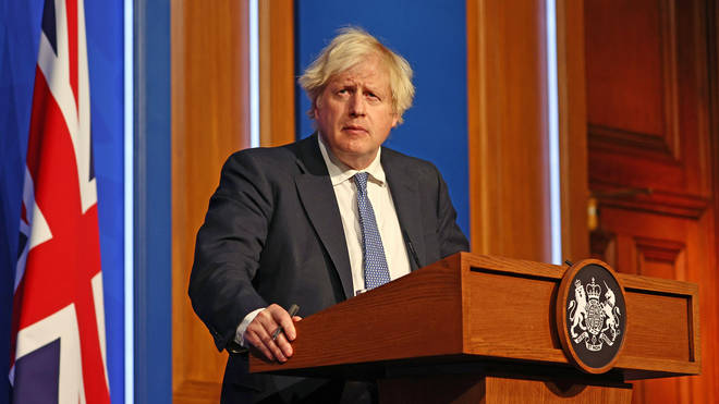 Boris Johnson held a press conference