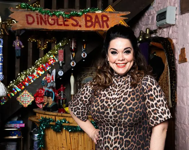 Lisa Riley returns as Mandy Dingle over the new year