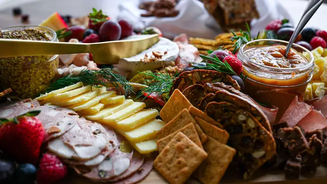 A grazing platter, table or board is a very modern twist on a traditional buffet