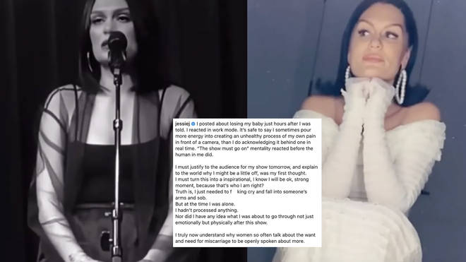Jessie J has shared a message to fans on Instagram
