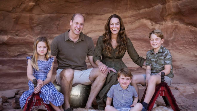 The Cambridges have shared their 2021 Christmas photo
