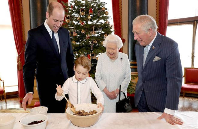 Four generations of the Royal Family attended the event in 2019