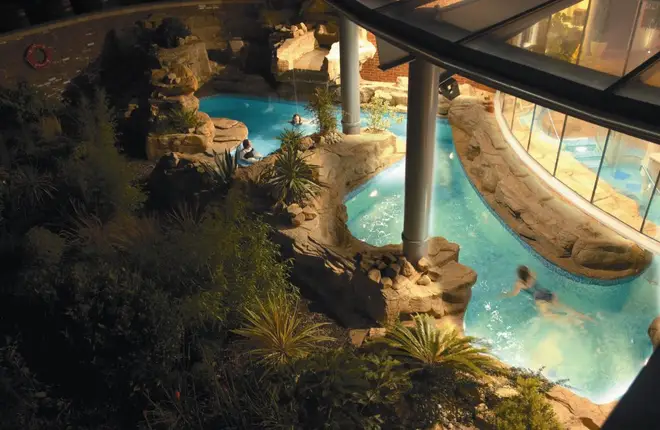 The Thermal Spa has a Lagoon which lets you swim under the stars