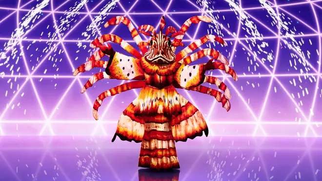 Lionfish is one of the characters on season three of The Masked Singer UK