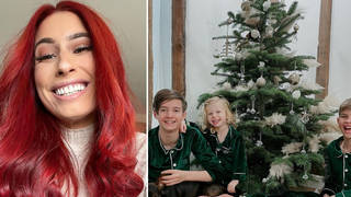 Stacey Solomon has shared a hilarious update on her Christmas tree