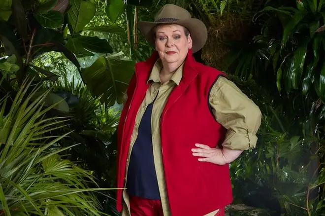 Anne Hegerty, 60, was the fifth celeb to leave the camp