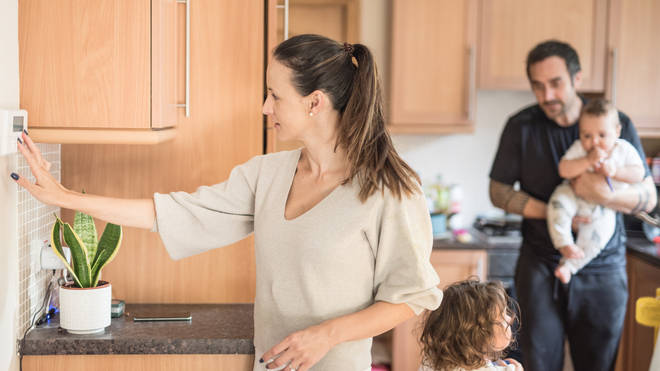 Many families disagree on the best temperature for their home (stock image)