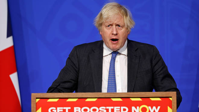 Boris Johnson laid out Plan B coronavirus rules