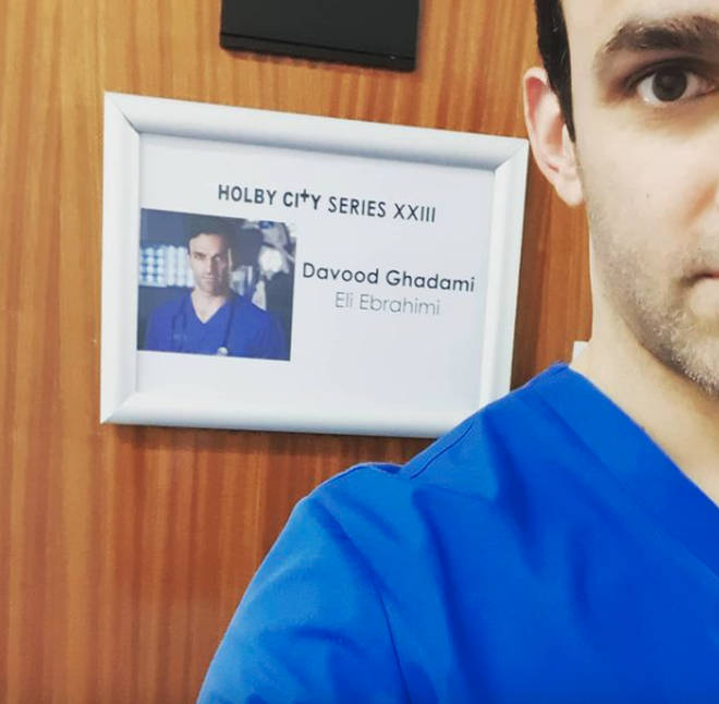 Davood Ghadami shared a tribute to Holby City