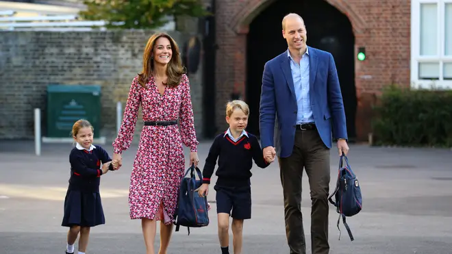 The Cambridges were most likely given the access to enter the school grounds for the royal children's safety