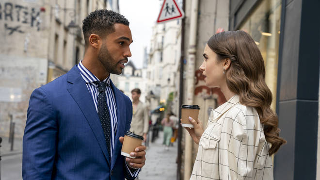 Lucien plays Alfie in Emily in Paris season two