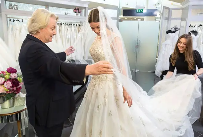 David Emanuel works his magic on the UK Say Yes To The Dress