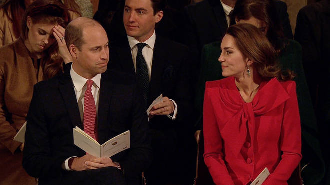 Many people thought Kate and William may have been reminiscing back to their wedding day