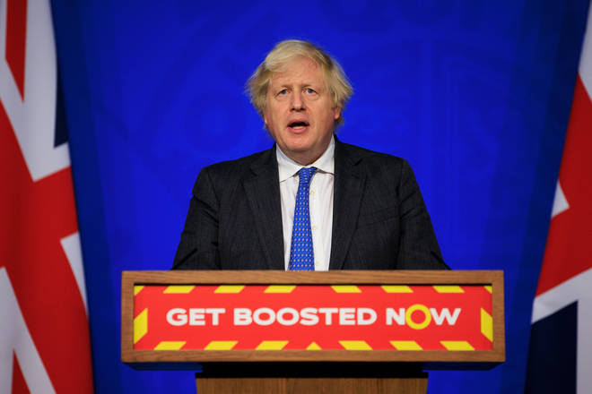 Boris Johnson hasn't ruled out imposing restrictions after Christmas