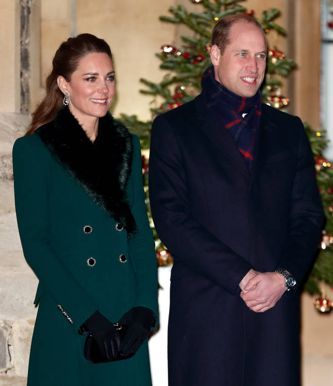 Kate and William are believed to be spending Christmas with the Queen this year