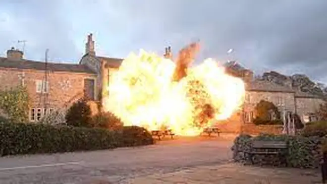 There will be an explosion in Emmerdale this Christmas