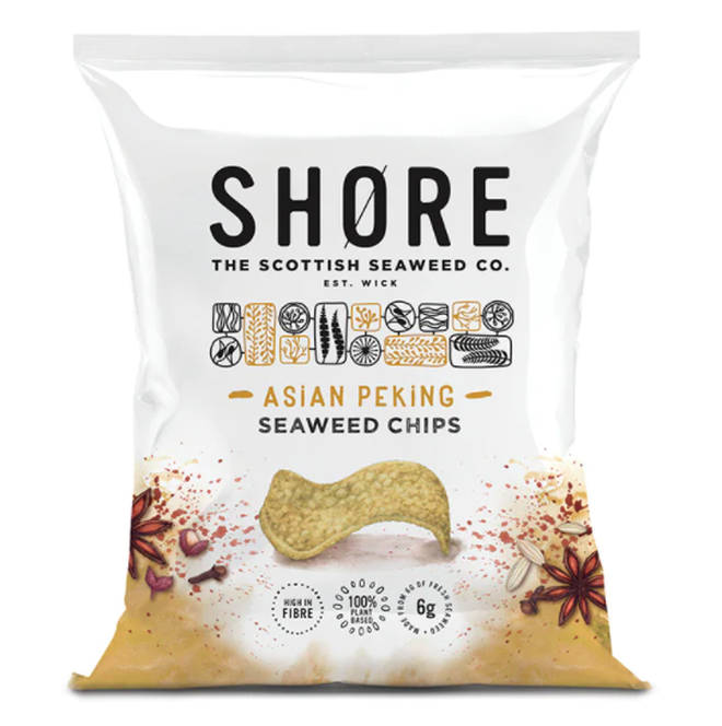 Shore seaweed chips