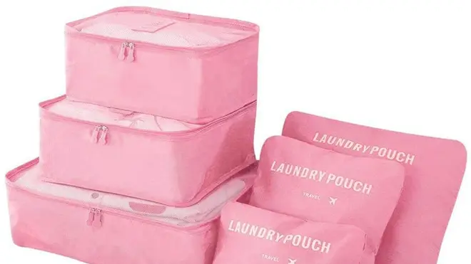 6 Pack Vicloon Travel Organiser Packing Bags, £13.59