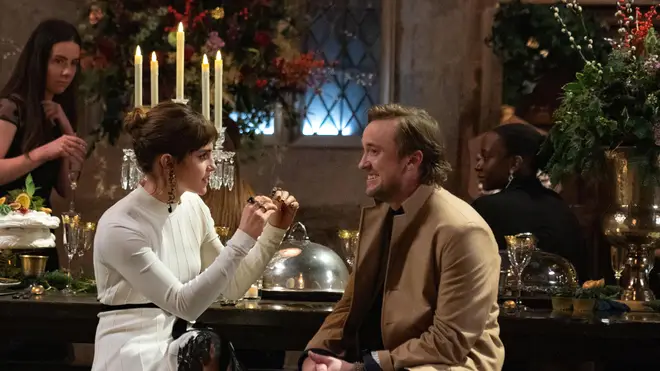 Emma Watson admitted that she 'fell in love' with Tom Felton during the filming of Harry Potter