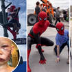 Bridger and his family got to meet Tom Holland and Zendaya as they filmed the new Spider-Man film