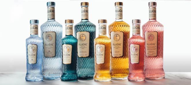 These bottles will look gorgeous on your cocktail trolley
