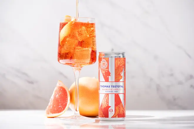 This vibrant ready to drink cocktail will brighten up gloomy January evenings