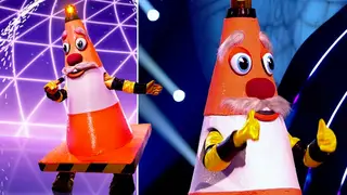 Masked Singer viewers think they know who Traffic Cone is