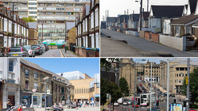 The 'worst places' to live in England have been revealed