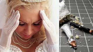 A bride has hit out at her friends and family