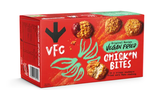 VFC sell an incredible range of plant-based southern fried chick*n